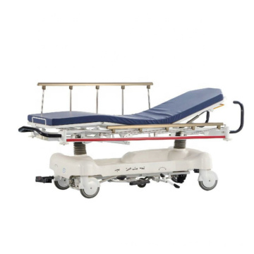 Height - adjustable Hospital Patient Transport Stretcher Trolley